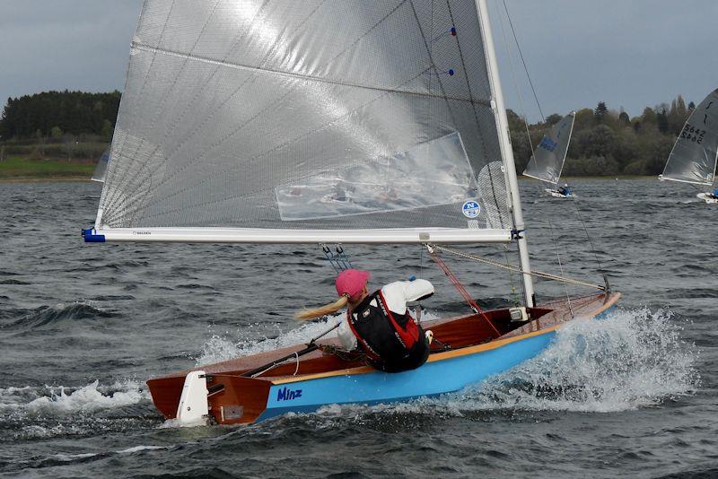 Brenda Hoult blasts along in her Gosling - Gill Solo Inland Championship at Draycote - photo © William Loy