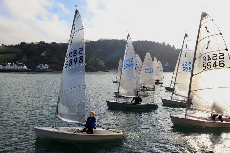 Salcombe Yacht Club Winter Series Race 2 photo copyright Lucy Burn taken at Salcombe Yacht Club and featuring the Solo class