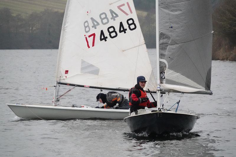 Sunday racing at Chelmarsh SC in early January photo copyright Terry Gumbley taken at Chelmarsh Sailing Club and featuring the Solo class
