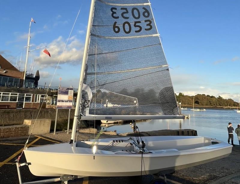 The Southern Demo Solo will be on display at the RYA Dinghy & Watersports Show photo copyright Paul Davis taken at Lymington Town Sailing Club and featuring the Solo class