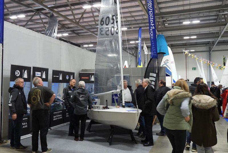 Solo class stand at the RYA Dinghy Show photo copyright NSCA taken at RYA Dinghy Show and featuring the Solo class