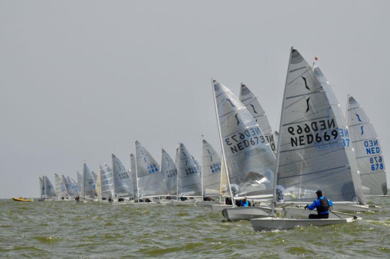 Solo Nation's Cup at Medemblik - Day 3 photo copyright Will Loy taken at Royal Yacht Club Hollandia and featuring the Solo class