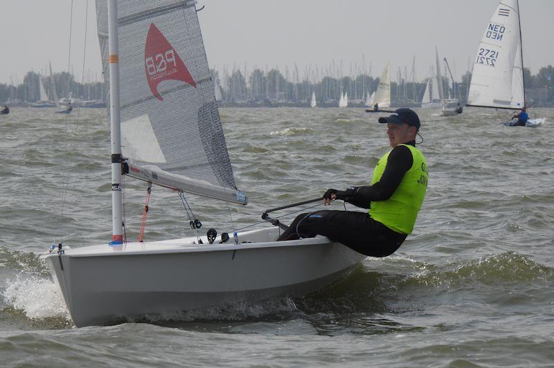 Oliver Davenport wins overall - Solo Nation's Cup at Medemblik - Day 3 photo copyright Will Loy taken at Royal Yacht Club Hollandia and featuring the Solo class