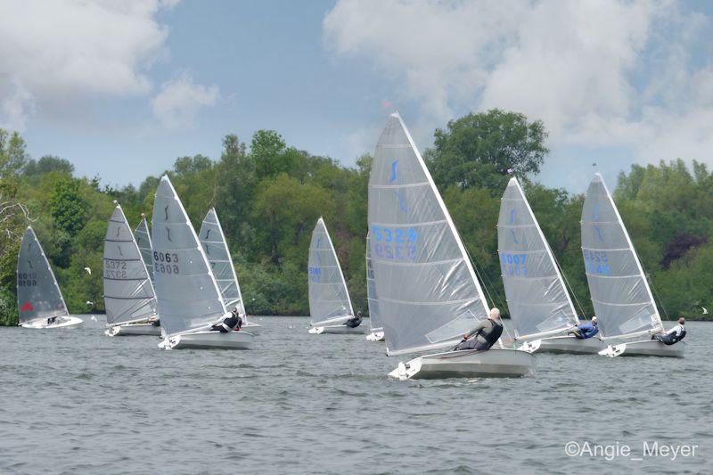 Solo class open meeting at Fishers Green photo copyright Angie Meyer taken at Fishers Green Sailing Club and featuring the Solo class