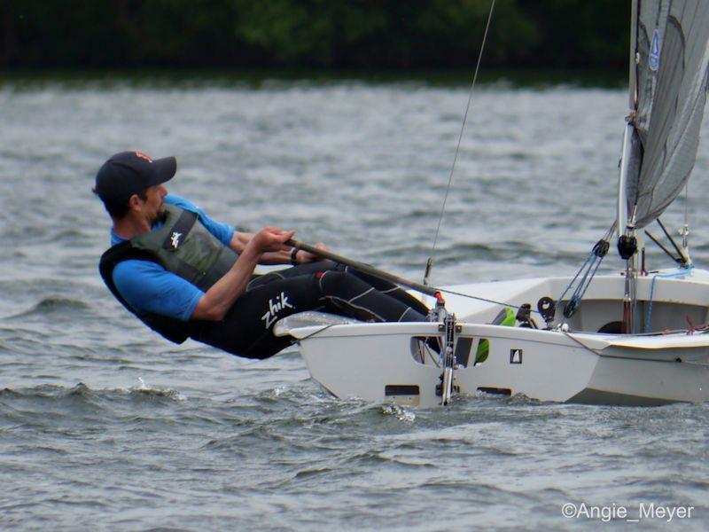 Solo class open meeting at Fishers Green photo copyright Angie Meyer taken at Fishers Green Sailing Club and featuring the Solo class