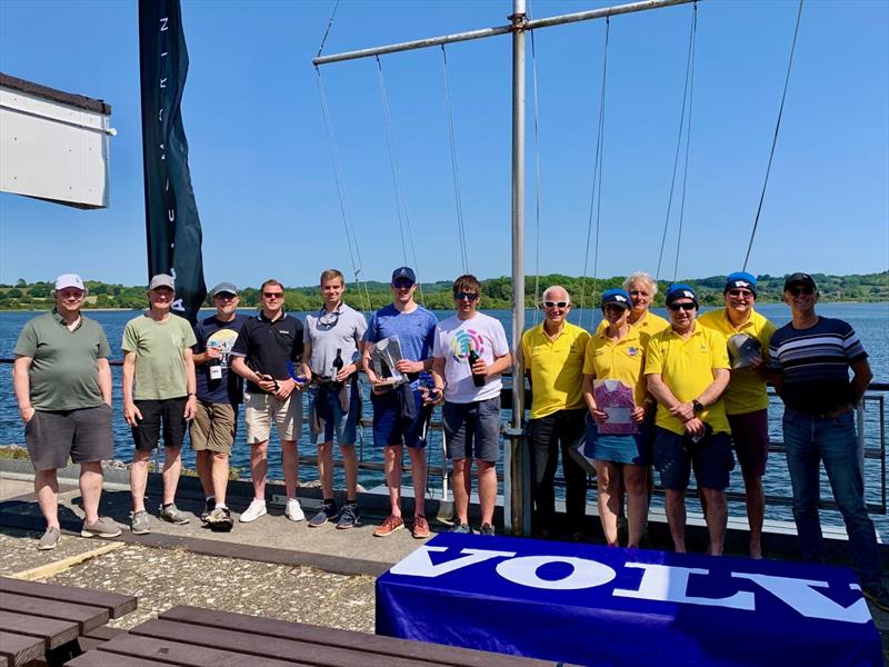 Solo Western Championship Prize Giving photo copyright Kev Hall taken at Chew Valley Lake Sailing Club and featuring the Solo class