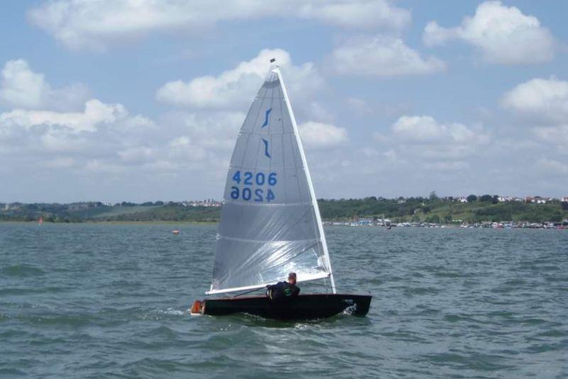 NSCA Solo class Vintage Championship at Leigh-on-Sea photo copyright LOSSC taken at Leigh-on-Sea Sailing Club and featuring the Solo class