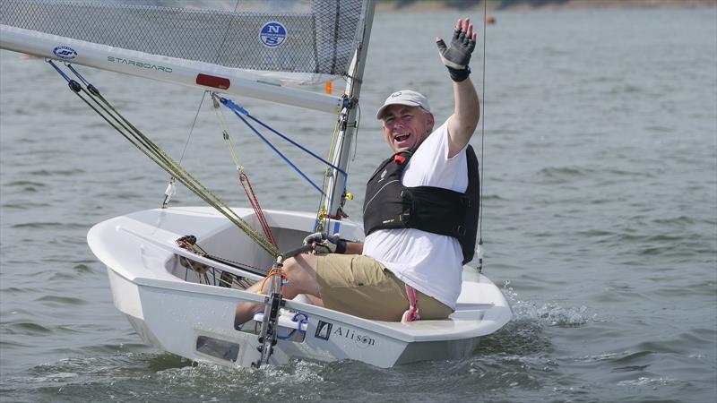 Teign Corinthian YC 2023 Dinghy Regatta and Bart's Bash photo copyright Garnett Showell taken at Teign Corinthian Yacht Club and featuring the Solo class