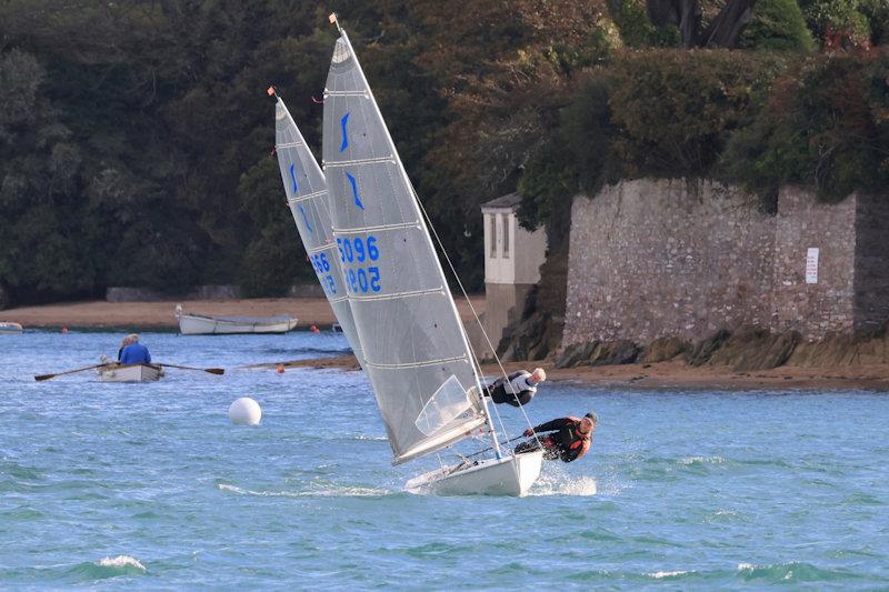 Salcombe Brewery Solo class open meeting at Salcombe photo copyright Lucy Burn taken at Salcombe Yacht Club and featuring the Solo class