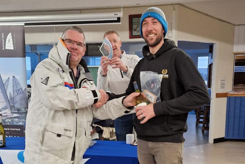 Ben McGrane takes third at the Solo Winter Championship at Chew - photo © Will Loy