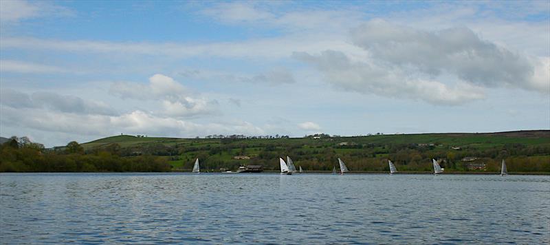 Solo Northern Area Event at Burwain photo copyright Dom Lloyd taken at Burwain Sailing Club and featuring the Solo class