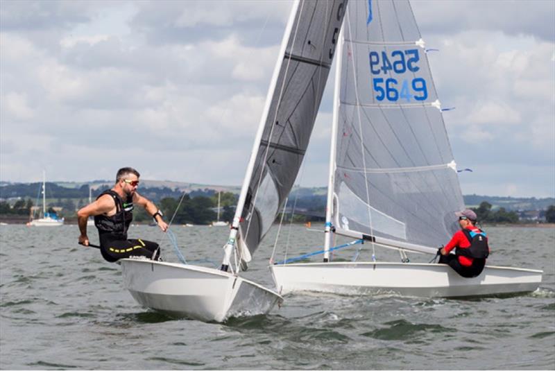 Starcross Solo Open photo copyright Richard Fryer taken at Starcross Yacht Club and featuring the Solo class