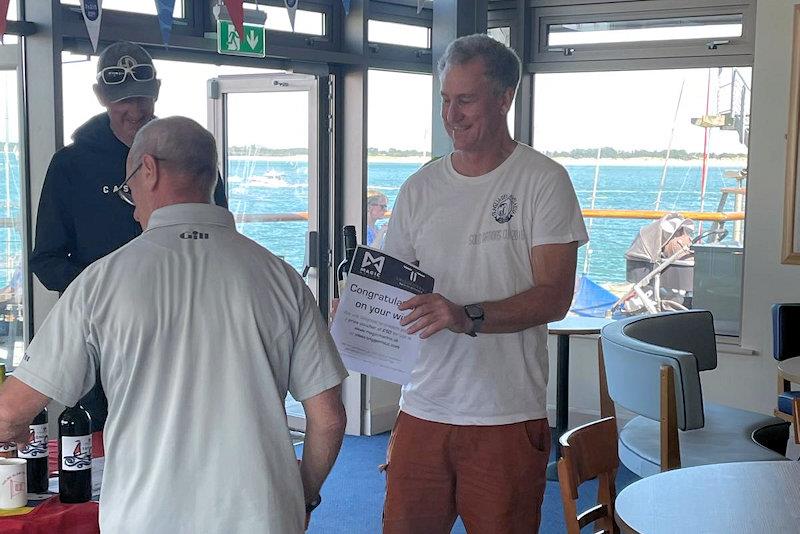 Nigel Davies, 4th - Solo class Southern Area Championships and Tyler Trophy at Hayling Island photo copyright Greg Swift taken at Hayling Island Sailing Club and featuring the Solo class