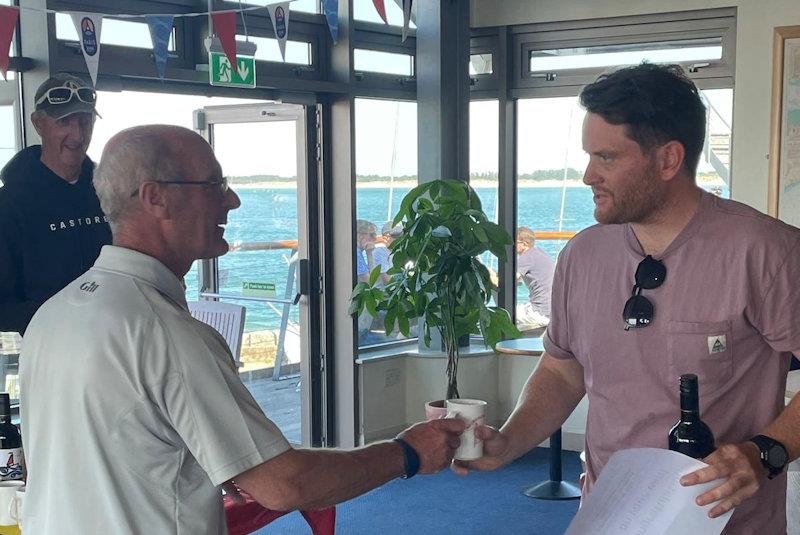 Mark Fuller, 5th - Solo class Southern Area Championships and Tyler Trophy at Hayling Island photo copyright Greg Swift taken at Hayling Island Sailing Club and featuring the Solo class