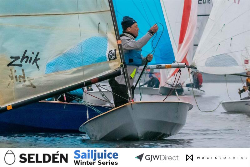 Magic Marine King George Gallop 2025 photo copyright Tim Olin / www.olinphoto.co.uk taken at King George Sailing Club and featuring the Solo class