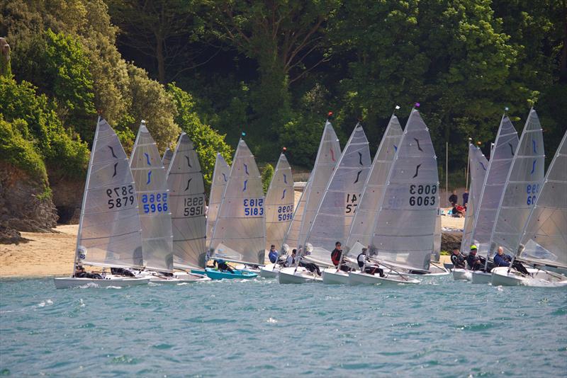 Salcombe Yacht Club Solo Open photo copyright Lucy Burn taken at Salcombe Yacht Club and featuring the Solo class