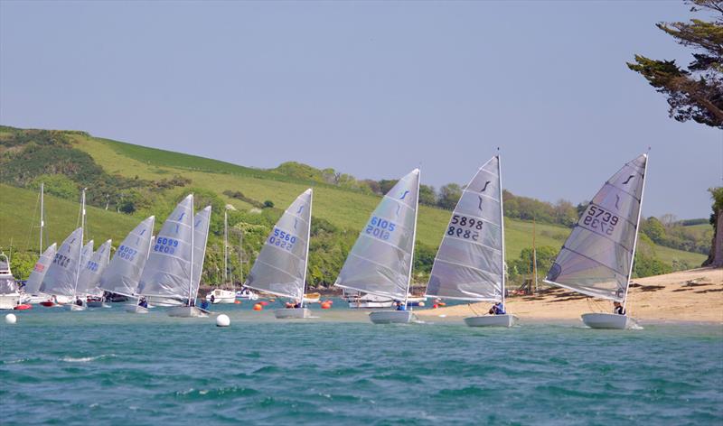 Salcombe Yacht Club Solo Open photo copyright Lucy Burn taken at Salcombe Yacht Club and featuring the Solo class