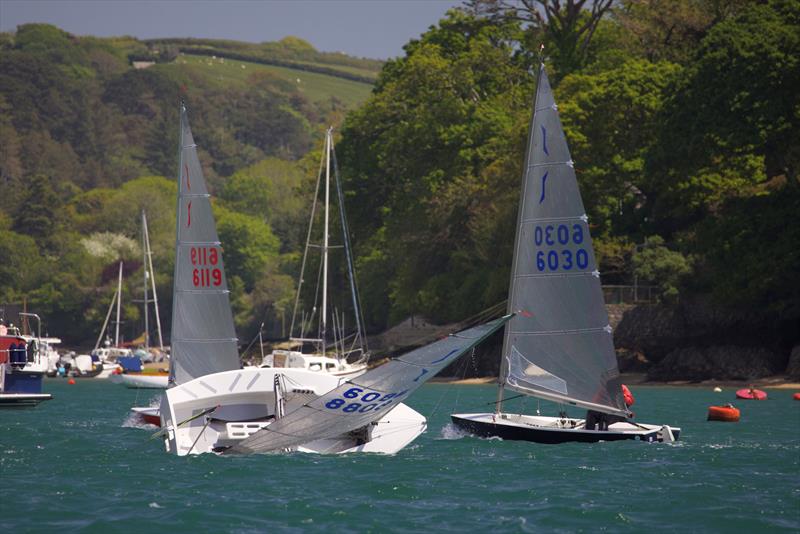 Salcombe Yacht Club Solo Open photo copyright Lucy Burn taken at Salcombe Yacht Club and featuring the Solo class