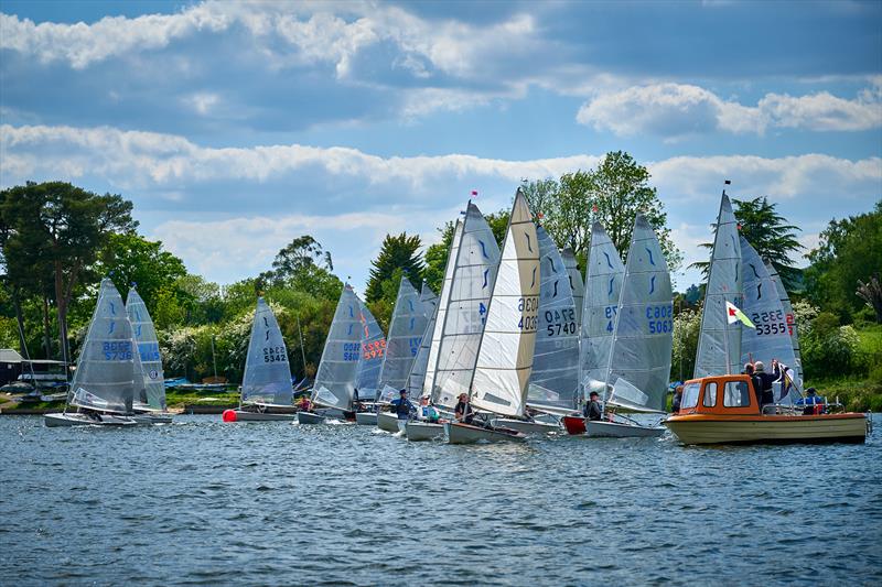 Race 3 start - Solo class open meeting at Barnt Green - photo © Matt Brown