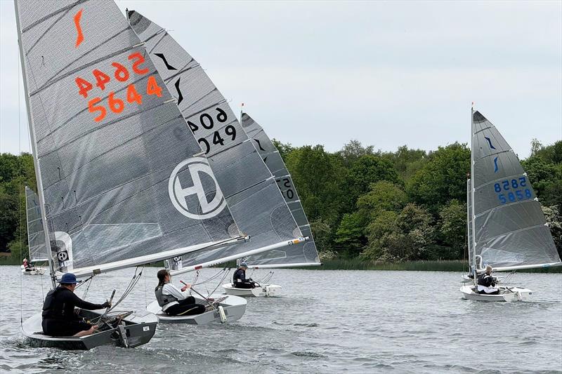 Allen Solo Midland Series event at South Staffordshire photo copyright James Croxford taken at South Staffordshire Sailing Club and featuring the Solo class