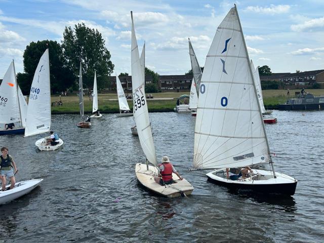 Mid Thames Trophy Regatta 2025 at Hampton photo copyright HSC taken at Hampton Sailing Club and featuring the Solo class