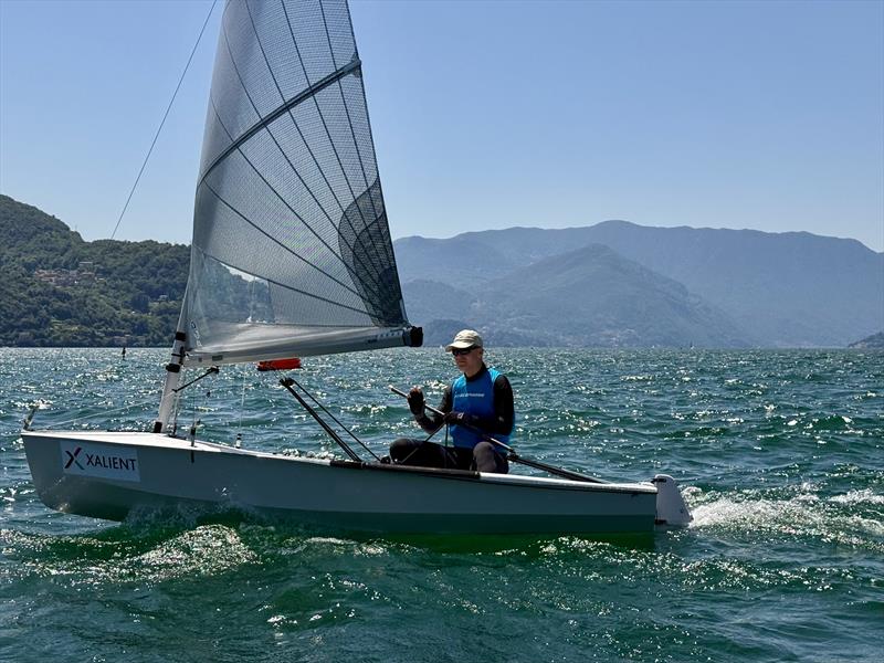 Xalient Solo Nation's Cup at Lake Como Day 2 - photo © Circolo Vela Bellano