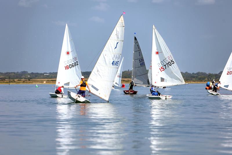 Sunday at the Keyhaven Regatta 2025 photo copyright Sean Jardine taken at Keyhaven Yacht Club and featuring the Solo class