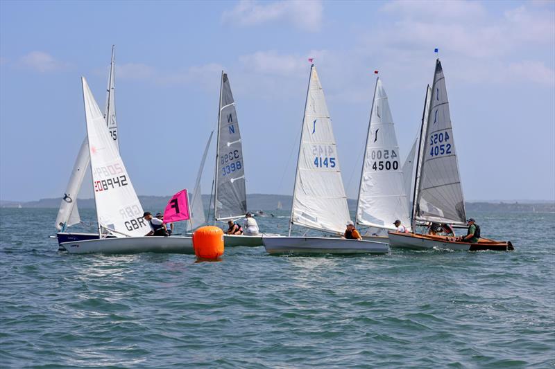 Sunday at the Keyhaven Regatta 2025 photo copyright Sean Jardine taken at Keyhaven Yacht Club and featuring the Solo class