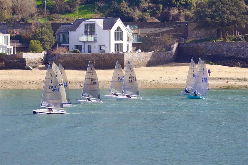Salcombe Yacht Club Spring Series Race 3 photo copyright Lucy Burn taken at Salcombe Yacht Club and featuring the Solo class