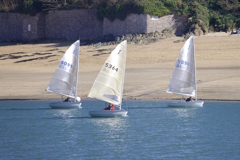 Salcombe Yacht Club Spring Series Race 3 photo copyright Lucy Burn taken at Salcombe Yacht Club and featuring the Solo class