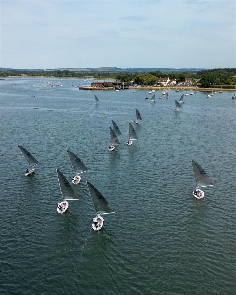 P&B Solo Southern Series Open at Dell Quay Sailing Club photo copyright Jack de la Hunty taken at Dell Quay Sailing Club and featuring the Solo class
