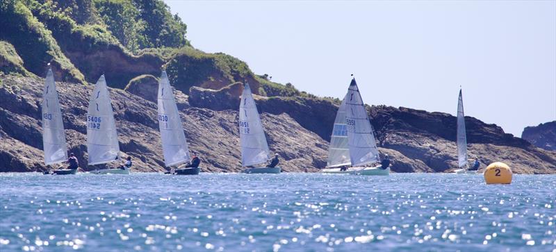 Salcombe Yacht Club Sailing Club Series Race 6 photo copyright Lucy Burn taken at Salcombe Yacht Club and featuring the Solo class