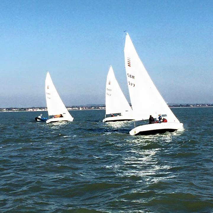 Blind Sailing UK Nationals at Cowes photo copyright Laura Maxwell taken at Cowes Corinthian Yacht Club and featuring the Sonar class