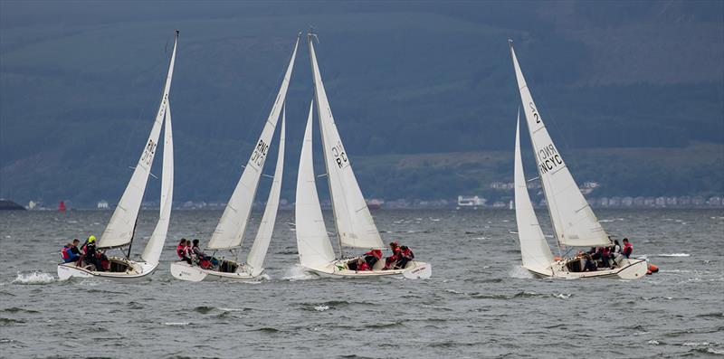 2018 British Keelboat League photo copyright Neill Ross taken at Royal Northern & Clyde Yacht Club and featuring the Sonar class