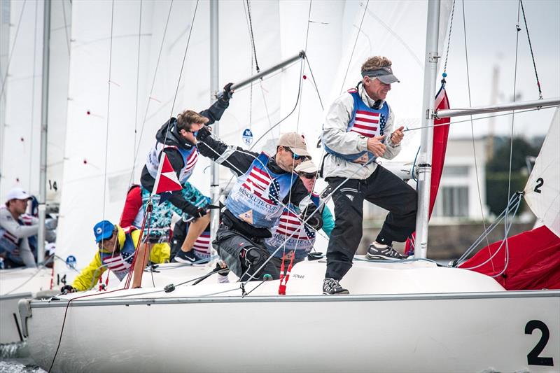 The Resolute Cup 2018 - Day 2 photo copyright Paul Todd / www.outsideimages.com taken at New York Yacht Club and featuring the Sonar class
