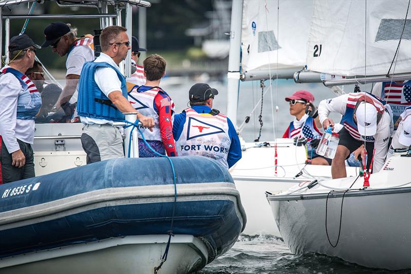 2018 Resolute Cup - Day 3 photo copyright Paul Todd / www.outsideimages.com taken at New York Yacht Club and featuring the Sonar class