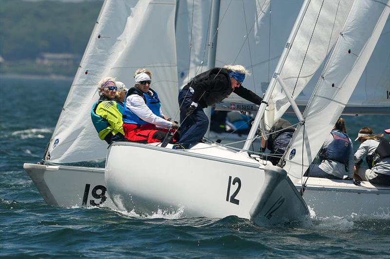 New York Yacht Club Women's Championship 2022 photo copyright Stuart Streuli / New York Yacht Club taken at New York Yacht Club and featuring the Sonar class