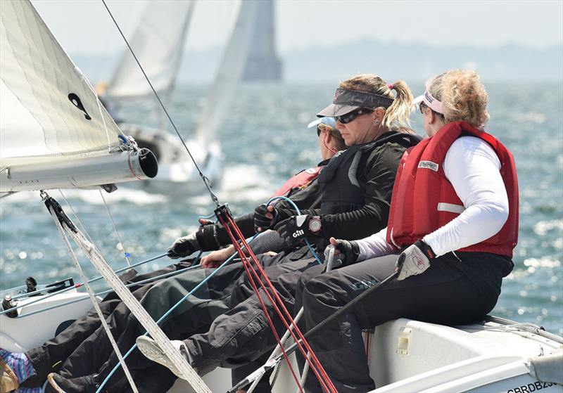 New York Yacht Club Women's Championship 2022 photo copyright Stuart Streuli / New York Yacht Club taken at New York Yacht Club and featuring the Sonar class