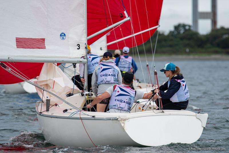 All set for the 2022 Resolute Cup photo copyright Paul Todd / Outside Images taken at New York Yacht Club and featuring the Sonar class