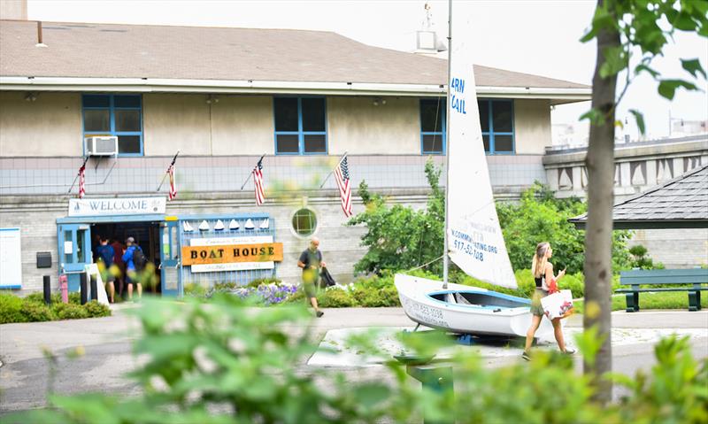 Community Boating Inc. opens its doors to the Special Olympics of Massachusetts Sailing Regatta photo copyright Community Boating Inc taken at Boston Yacht Club and featuring the Sonar class