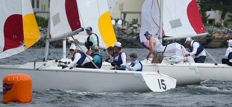 New York Yacht Club Invitational Team Race Regatta for the Commodore George R. Hinman Masters Trophy - photo © Stuart Streuli / New York Yacht Club