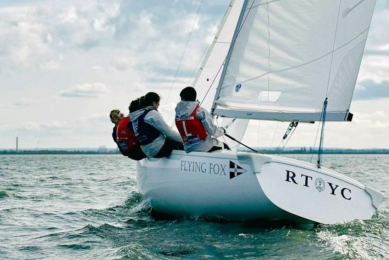 2024 Schools British Keelboat League Championship photo copyright Freddie Cardew-Smith / RTYC taken at Royal Thames Yacht Club and featuring the Sonar class