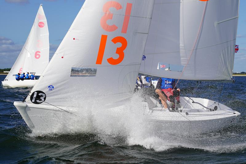 BA Cup 2023 photo copyright Simon Winkley Marine taken at Royal Thames Yacht Club and featuring the Sonar class