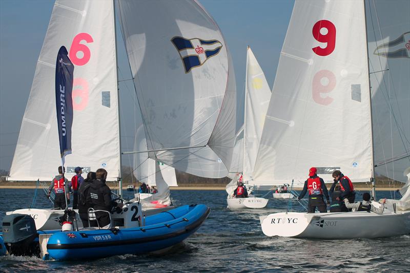 Schools British Keelboat League Championship 2025 photo copyright BKL taken at Royal Thames Yacht Club and featuring the Sonar class