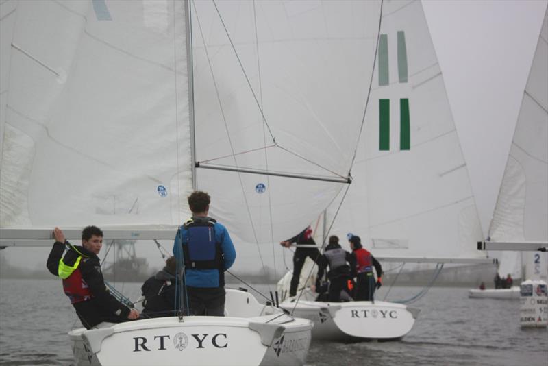 Schools British Keelboat League Championship at Queen Mary - photo © Hattie Askew