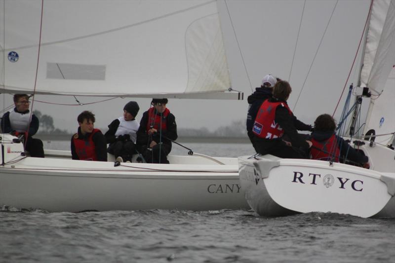 Schools British Keelboat League Championship at Queen Mary - photo © Hattie Askew