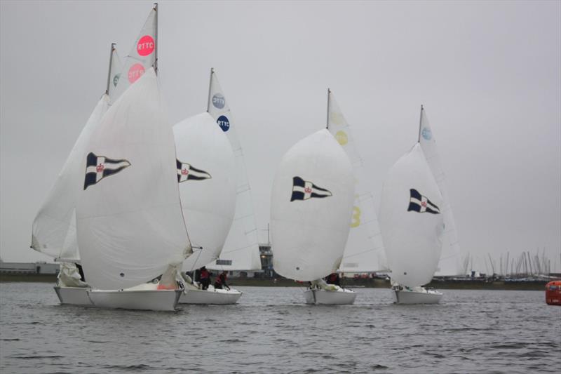 Schools British Keelboat League Championship at Queen Mary - photo © Hattie Askew