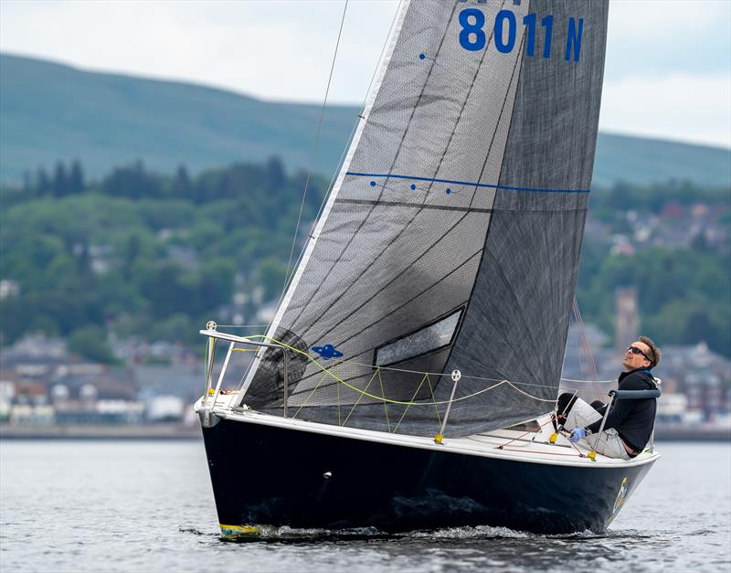 Old School wins the Sonata Scottish Championship at the Mudhook Regatta photo copyright Neill Ross taken at Mudhook Yacht Club and featuring the Sonata class