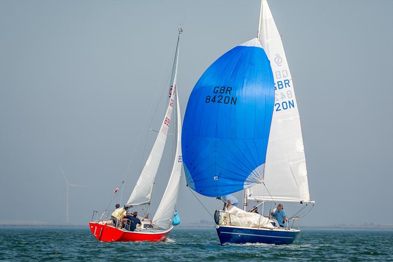 Medway Yacht Club Keelboat Regatta photo copyright Paul Babbington taken at Medway Yacht Club and featuring the Sonata class