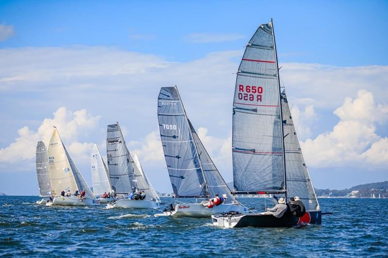 2021 Sail Port Stephens - Final day photo copyright Salty Dingo taken at Corlette Point Sailing Club and featuring the Sportsboats class